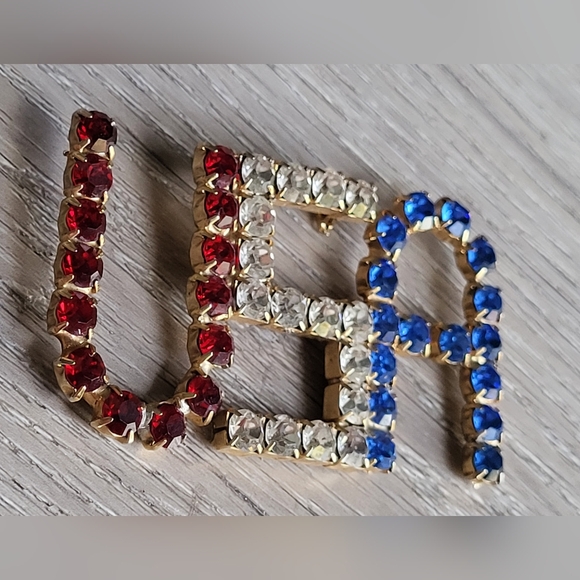 Rhinestone brooch, 🇺🇸 USA - Picture 4 of 7